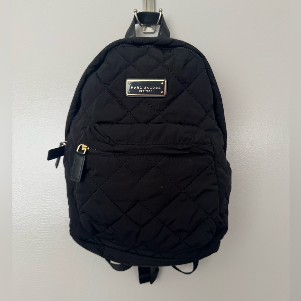 Marc Jacobs Quilted Nylon School Backpack